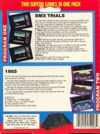 BMX Trials / 1985: The Day After Box Art