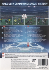 UEFA Champions League 2006-2007 [DK][NO] Box Art