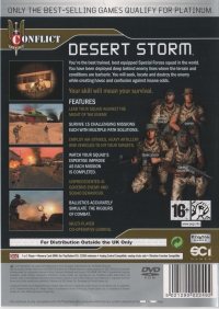 Conflict: Desert Storm - Platinum Box Art