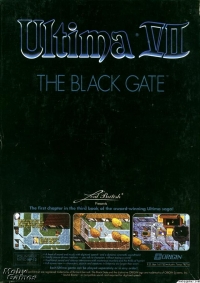 Ultima VII: The Black Gate Box Art