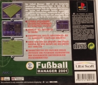 DSF Fußball Manager 2001 Box Art