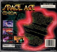 Space Ace CD-ROM (Infanto Ray back cover) Box Art