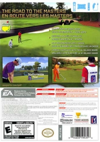 Tiger Woods PGA Tour 12: The Masters [CA] Box Art