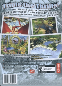 RollerCoaster Tycoon 3: Platinum! Box Art