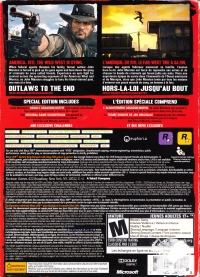 Red Dead Redemption - Special Edition [CA] Box Art