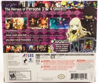 Persona Q: Shadow of the Labyrinth - The Wild Cards Standard Edition Box Art