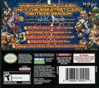 SNK vs. Capcom: Card Fighters DS Box Art