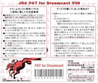 JRA PAT for Dreamcast V50 Box Art