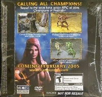 Champions: Return to Arms Demo Disc Box Art