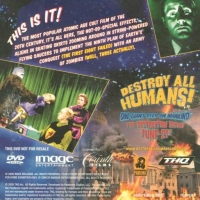 Destroy All Humans! Presents: Edward D. Wood Jr.'s Plan 9 from Outer Space (DVD) Box Art