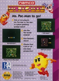 Ms. Pac-Man (Majesco) Box Art