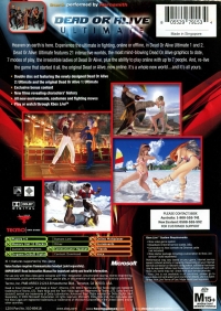 Dead or Alive: Ultimate Box Art