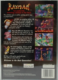 Rayman (jewel case long box) Box Art