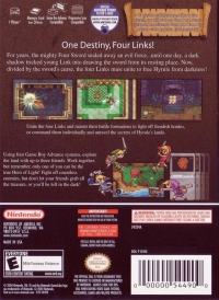 Legend of Zelda, The: Four Swords Adventures (Cable Included) [CA] Box Art