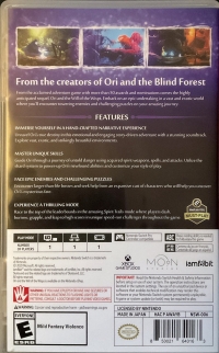 Ori and the Will of the Wisps Box Art