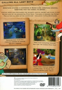 Disney's Peter Pan: The Legend of Never Land Box Art