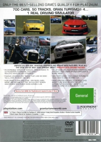 Gran Turismo 4 - Platinum Box Art