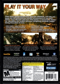 Far Cry 2 (Encore) Box Art