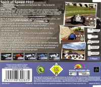 Spirit of Speed 1937 [DE] Box Art