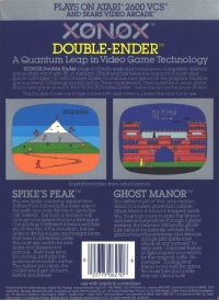 Double Ender: Ghost Manor / Spike's Peak Box Art