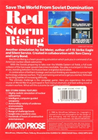 Red Storm Rising [FR] Box Art