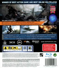 Battlefield 3 - Limited Edition - Physical Warfare Pack Box Art