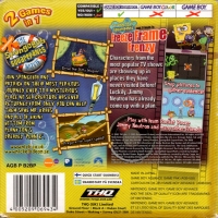 2 Games in 1: Spongebob Squarepants: The Movie / Spongebob Squarepants and Friends in: Freeze Frame Frenzy Box Art