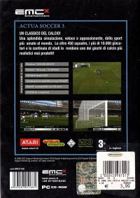 Actua Soccer 3 - Gli Imperdibili Box Art