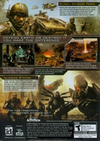 Enemy Territory: Quake Wars Box Art