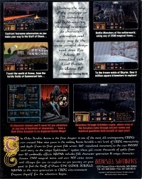 Elder Scrolls, The: Arena (red disc) - CD-ROM Version Box Art