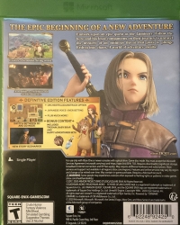 Dragon Quest XI S: Echoes of an Elusive Age: Definitive Edition Box Art