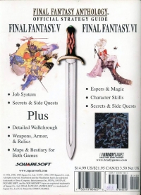 Final Fantasy Anthology - Official Strategy Guide Box Art