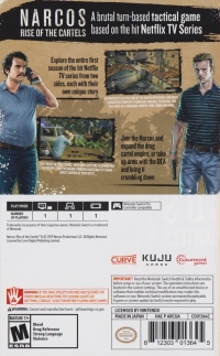Narcos: Rise of the Cartels Box Art