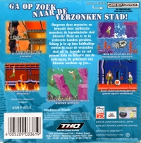 Disney's Atlantis: De Verzonken Stad [NL] Box Art