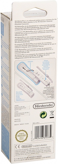 Nintendo Wii MotionPlus [EU] Box Art