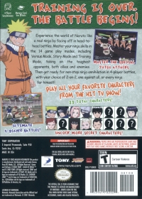 Naruto: Clash of Ninja 2 Box Art