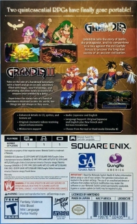 Grandia HD Collection (Grandia cover) Box Art