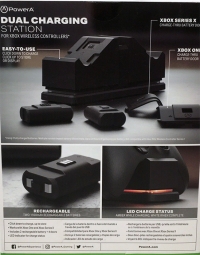 PowerA Dual Charging Station (black) Box Art