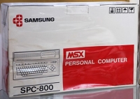 Samsung MSX Personal Computer SPC-800 Box Art