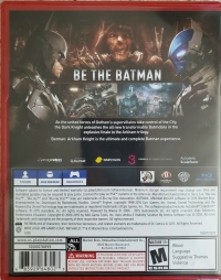 Batman: Arkham Knight - PlayStation Hits Box Art