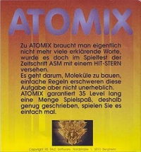 Atomix [DE] Box Art