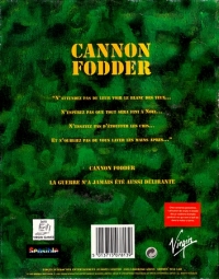 Cannon Fodder [FR] Box Art