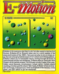 E-Motion (Diamond Amiga Pack) Box Art