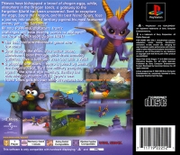 Spyro: Year of the Dragon Box Art