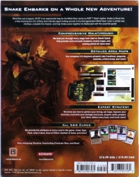 Metal Gear Acid 2 Box Art