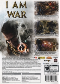 Warhammer 40,000: Space Marine Box Art