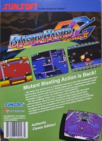 Blaster Master Zero II - Authentic Classic Edition Box Art