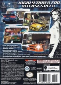 Need for Speed Underground - Player's Choice Box Art