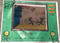 Nintendo Game & Sticker - Fire Box Art