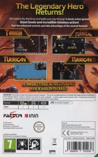 Turrican Flashback Box Art